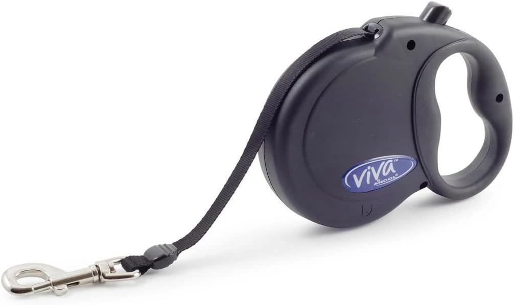 Ancol Viva Klebeband, einziehbar, 5 m, Raspberry S himbeere Small, himbeere Small