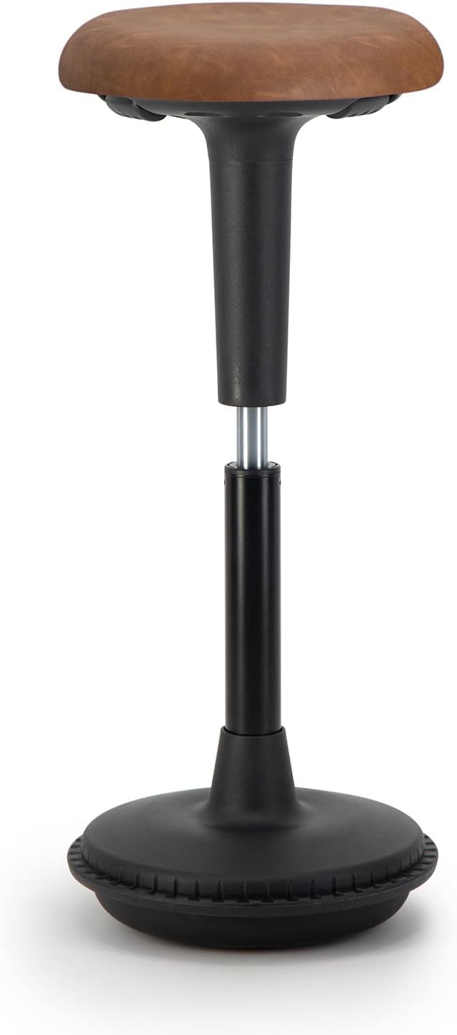 Wobblez ergonomischer Bürostuhl | Rückenschonender Wackelhocker Höhenverstellbar von 63-83 cm für ei