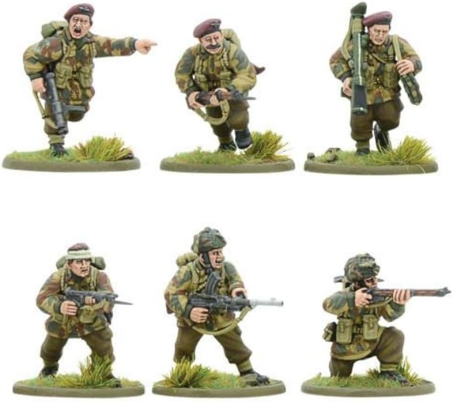WAR-402011009A – Spiele von Kriegsherrn – britische Fallschirmjäger des Zweiten Weltkriegs und in de