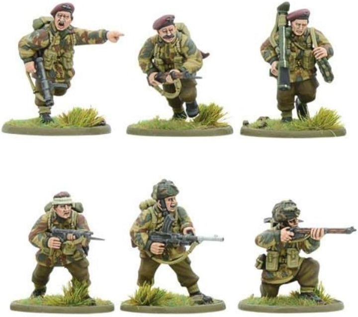 WAR-402011009A – Spiele von Kriegsherrn – britische Fallschirmjäger des Zweiten Weltkriegs und in de