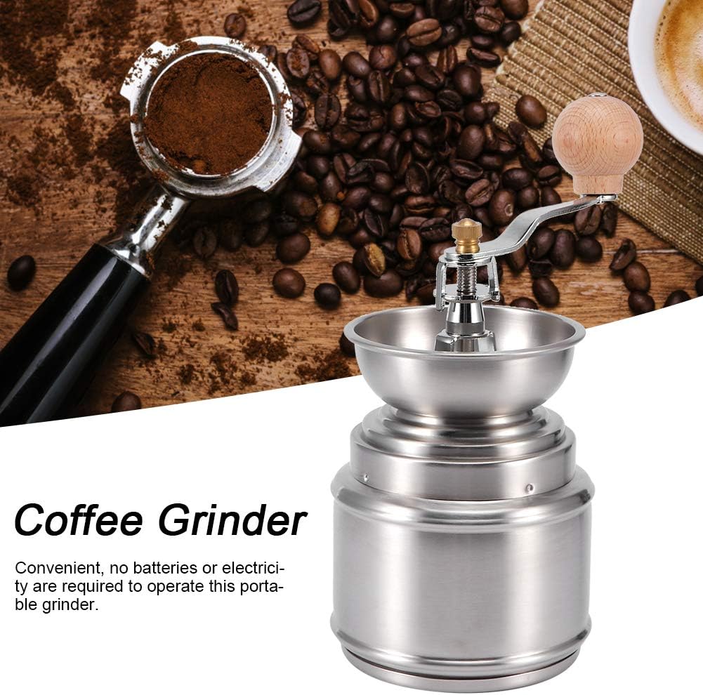 Manuelle Kaffeemühle Kaffeebohnenmühle Kaffee Kakao Pfeffermühle Spice Tragbare Mühle Kaffeebohnen N