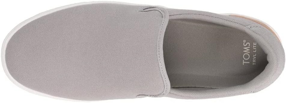 TOMS Herren Trvl Lite 2.0 Slip-on Bootsschuhe 39 EU Grau, 39 EU Grau
