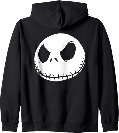 The Nightmare Before Christmas Jack Face Black Kapuzenjacke