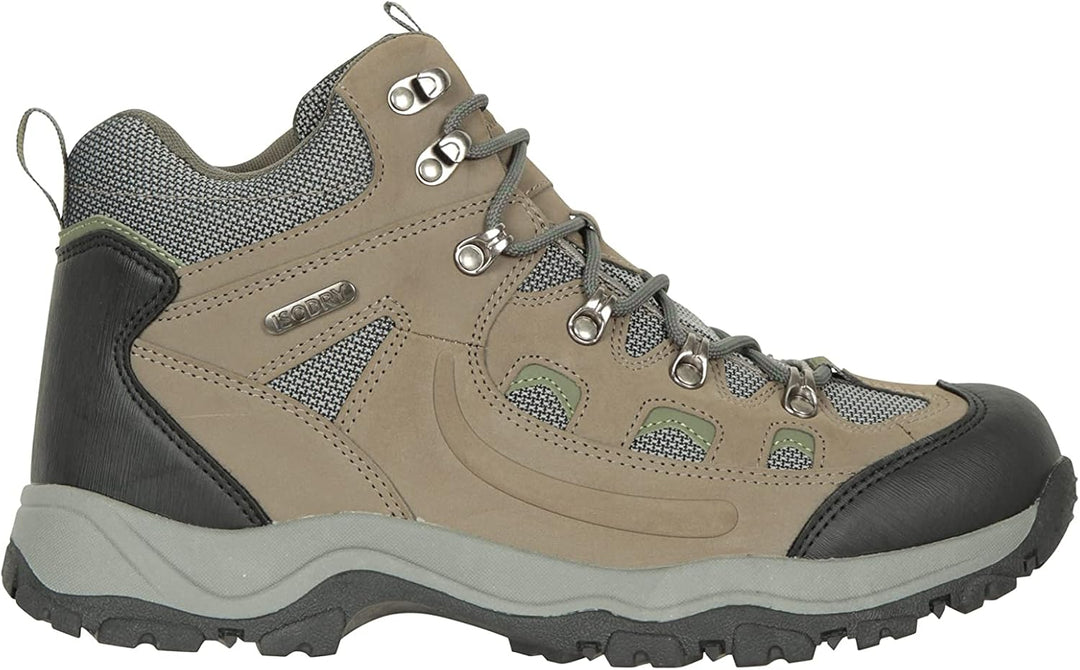 Mountain Warehouse Adventurer Wasserdichte Herrenstiefel 41 EU Khaki, 41 EU Khaki