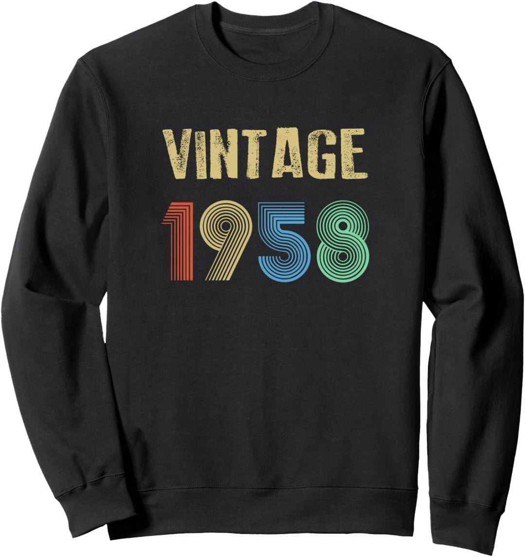 1958 Vintage Geburtstag Sweatshirt