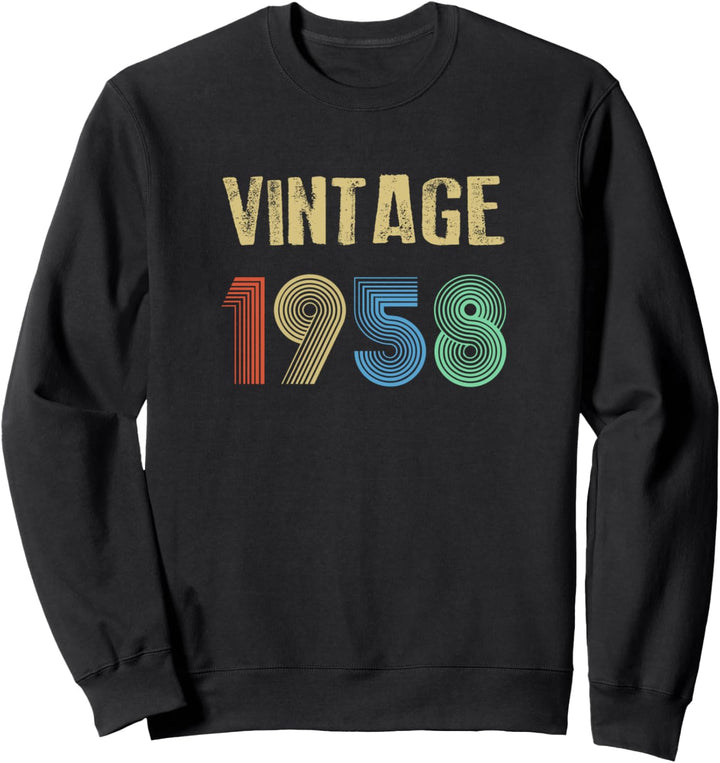 1958 Vintage Geburtstag Sweatshirt