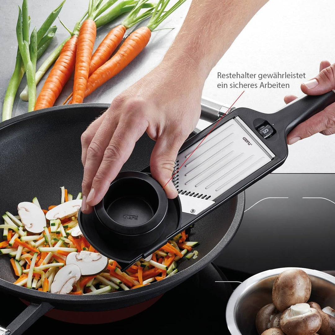 GEFU 50441 V-Hobel Julienne VIOLI 2.0 - für perfekte Obst- & Gemüsescheiben sowie Juliennestreifen 3