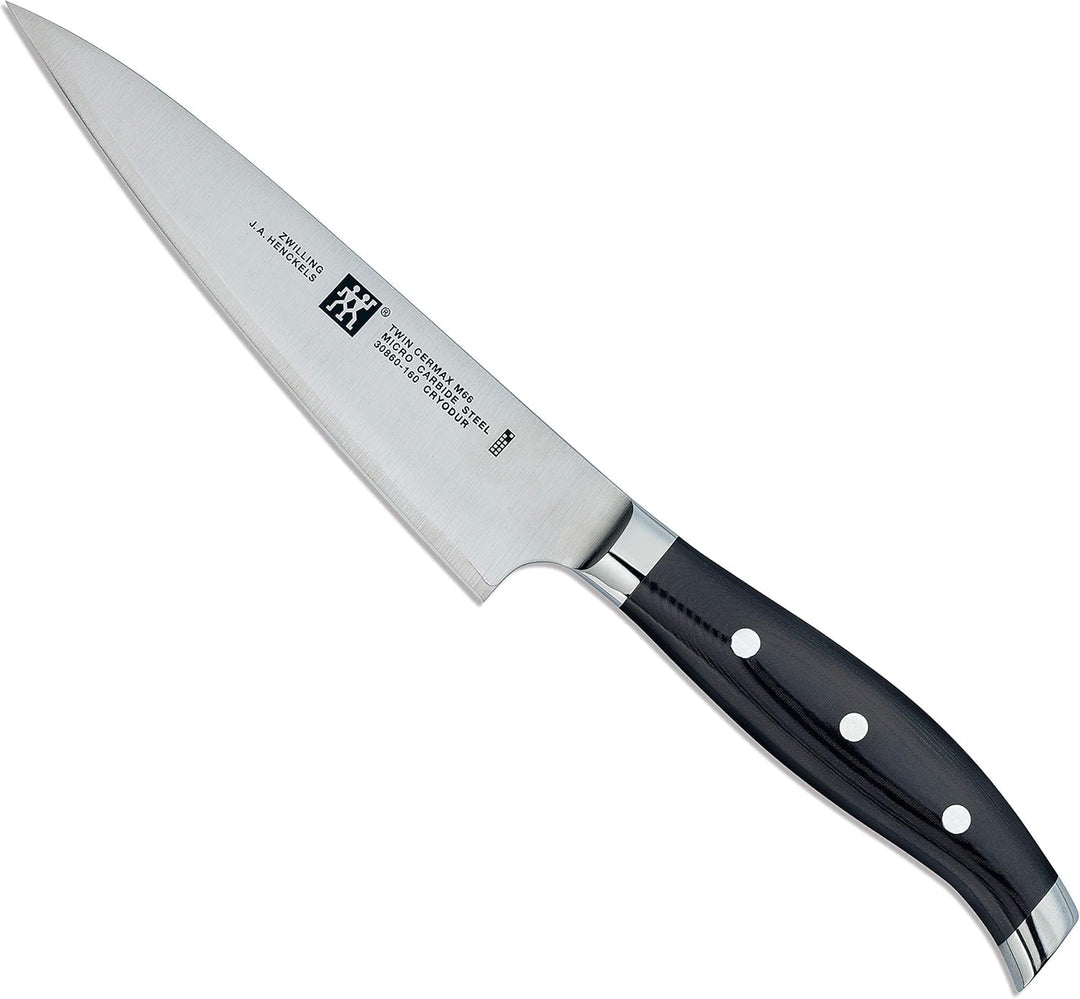 Zwilling 30860160 Twin Cermax Fleischmesser, Pulverstahl, Micarta, genietet, 160 mm, schwarz 160mm T