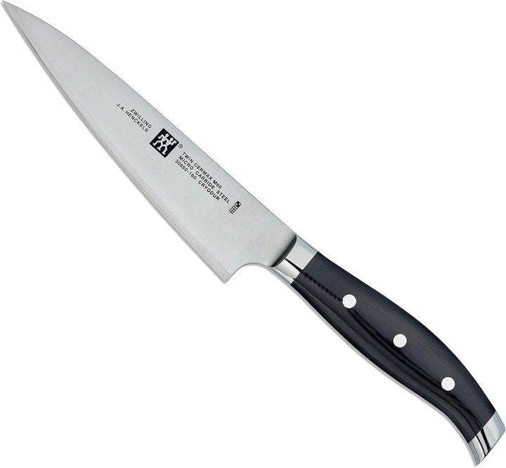 Zwilling 30860160 Twin Cermax Fleischmesser, Pulverstahl, Micarta, genietet, 160 mm, schwarz 160mm T