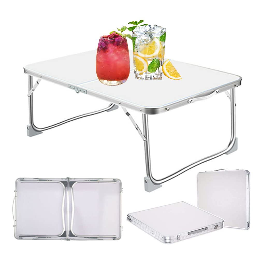 Klappbarer Campingtisch, klein und leicht, Mini-Esstisch, Bett-Tablett, Laptoptisch, faltbarer tragb