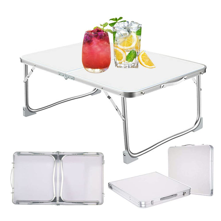 Klappbarer Campingtisch, klein und leicht, Mini-Esstisch, Bett-Tablett, Laptoptisch, faltbarer tragb