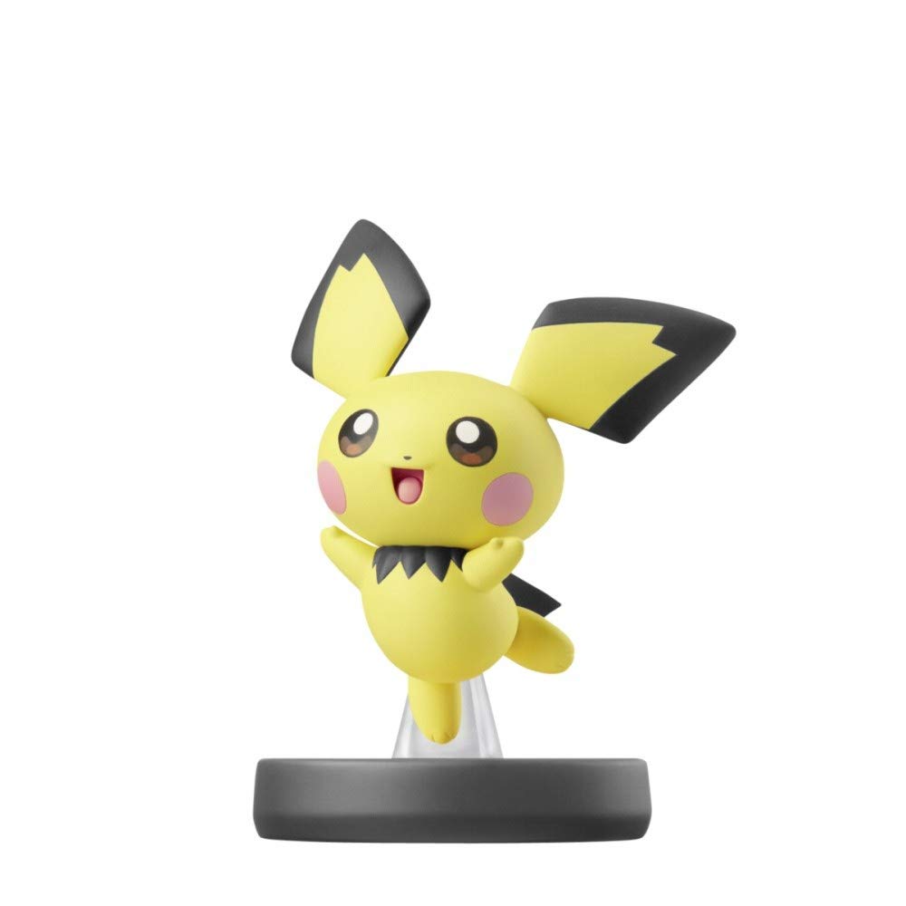 amiibo Pichu Super Smash Bros. Collection Black Pitchu, Black Pitchu