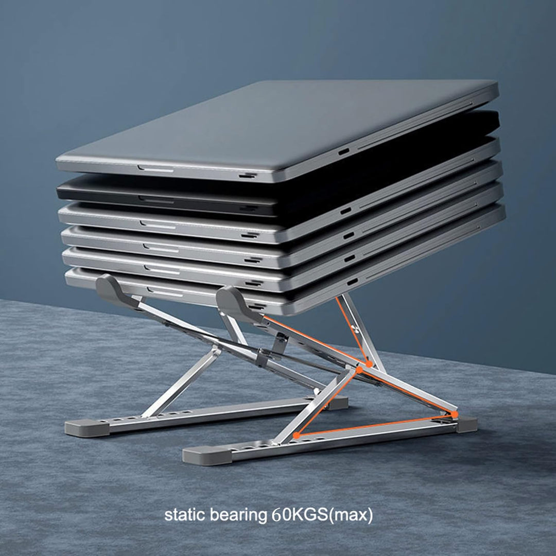 Laptop Ständer, SHARKSPEED 9+7-Stufe Höhenverstellbarer Laptop Stand, Aluminium Belüfteter Notebook
