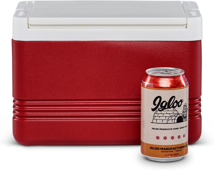 IGLOO Outdoor Legend Kühlbox 4,75 Liter Rot, 4,75 Liter Rot