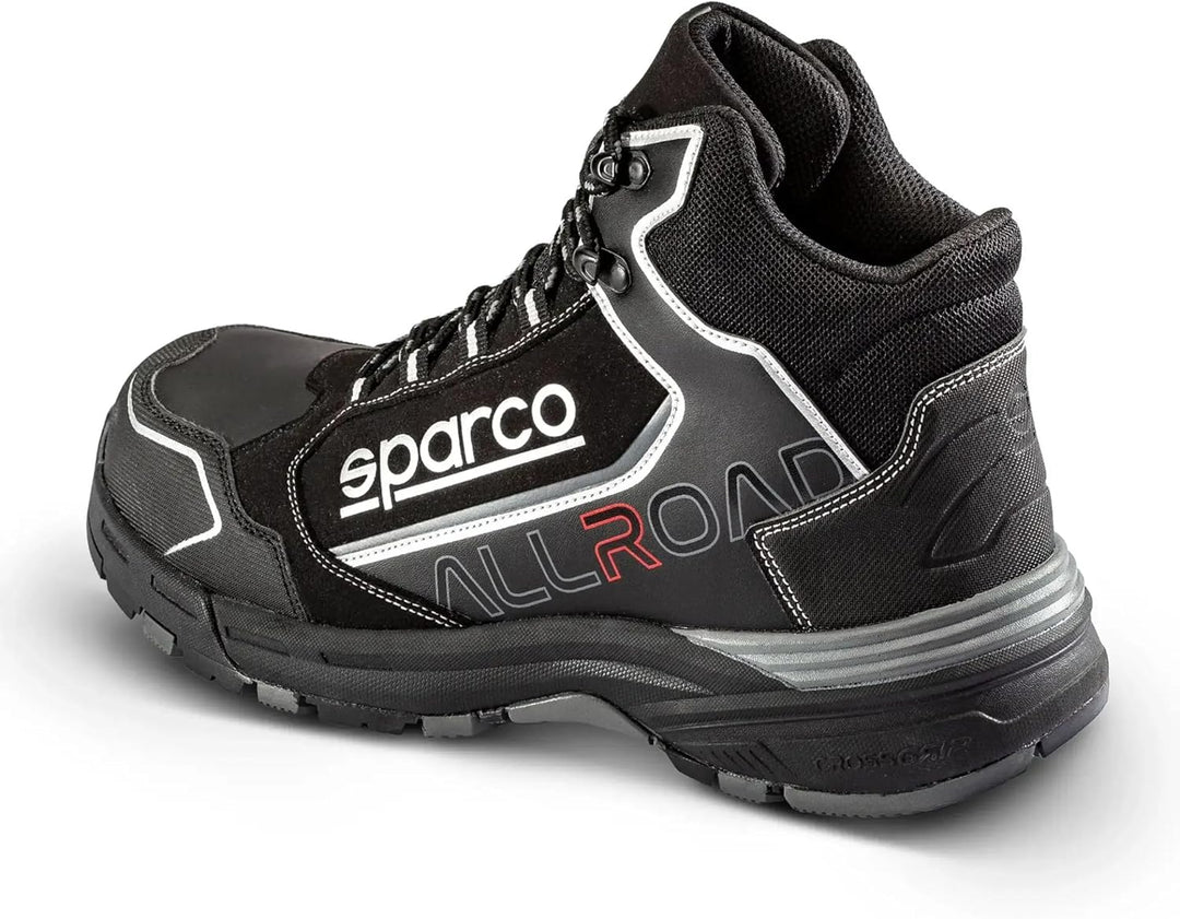 Sparco Unisex Allroad-h Industrial Shoe 38 EU Schwarz, 38 EU Schwarz