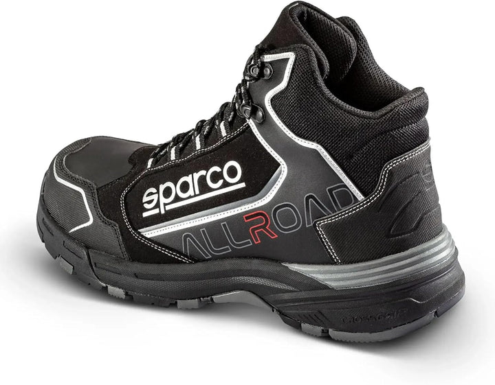 Sparco Unisex Allroad-h Industrial Shoe 38 EU Schwarz, 38 EU Schwarz