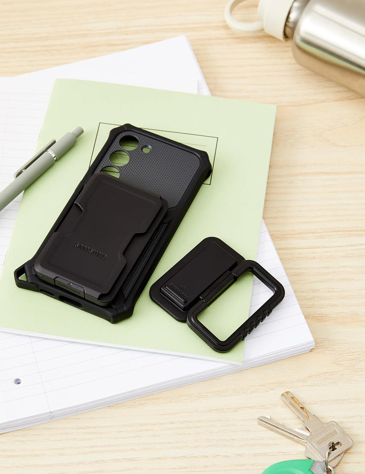 Samsung Rugged Gadget Smartphone Case EF-RS911 für Galaxy S23, Handy-Hülle, Standfuss, Kratzfest, Fi