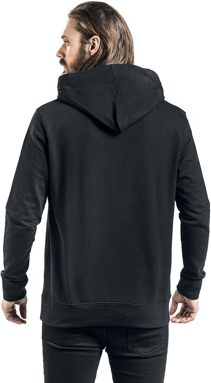 Black Premium by EMP Herren schwarzer Basic Hoodie M