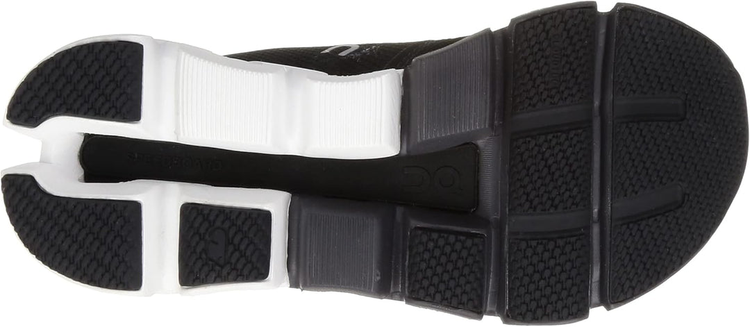 ON Herren Cloudflow Sneaker 37 EU Schwarz Weiss, 37 EU Schwarz Weiss
