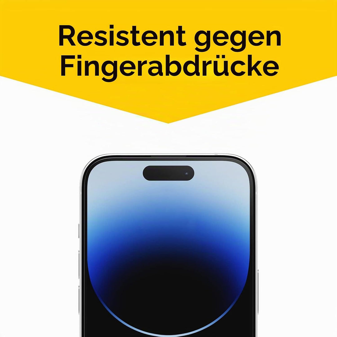 OtterBox Trusted Glass Displayschutz für iPhone 14 Pro, gehärtetes Glas, x2 Schutz vor Brüchen, Krat