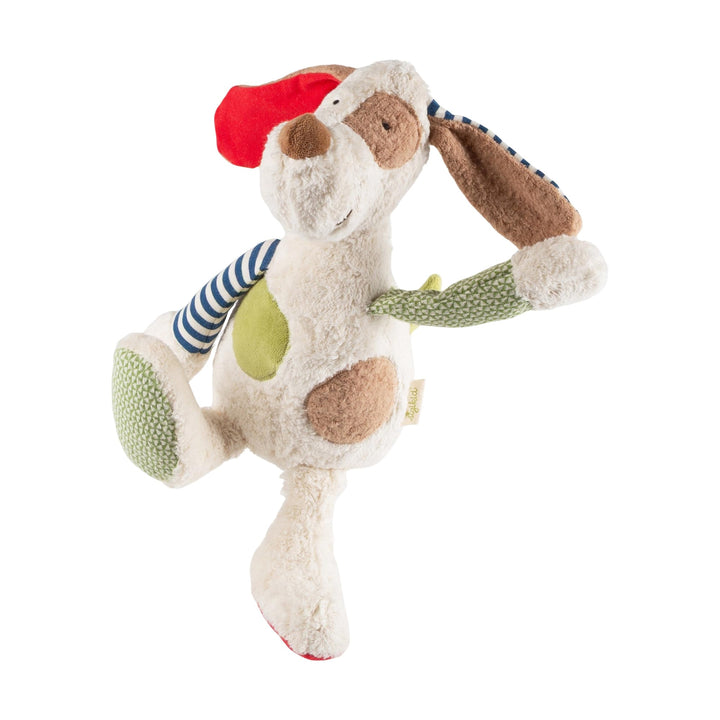 SIGIKID 38764 Kuscheltier Hund Green Mädchen und Jungen Babyspielzeug empfohlen ab Geburt mehrfarbig