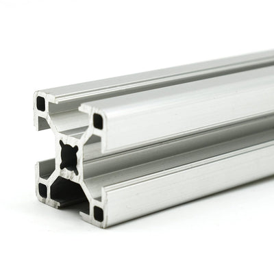 Strebenprofil Alu-Profil Nut 8 30x30 Zuschnitt 1300 mm 1 Stück, 1300 mm 1 Stück