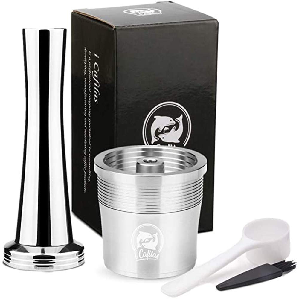 Wiederbefüllbare Illy Kaffeekapsel aus Edelstahl zum Nachfüllen,Edelstahl Filterkapsel für Illy X9 X