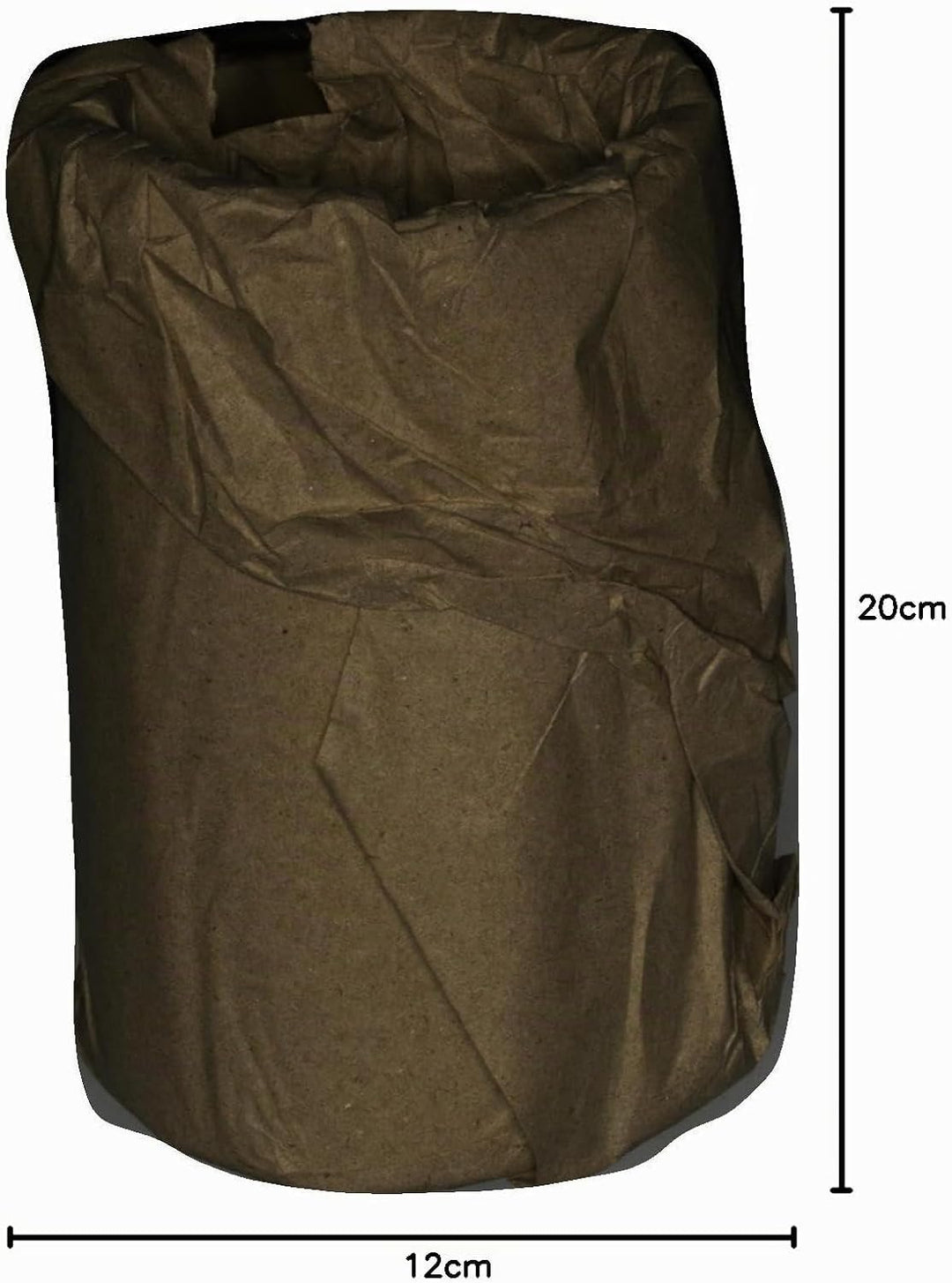 BarCraft Weinkühler, doppelwandiger Edelstahl Champagnerkühler, 12 x 20cm, gehämmertes Finish, Silbe