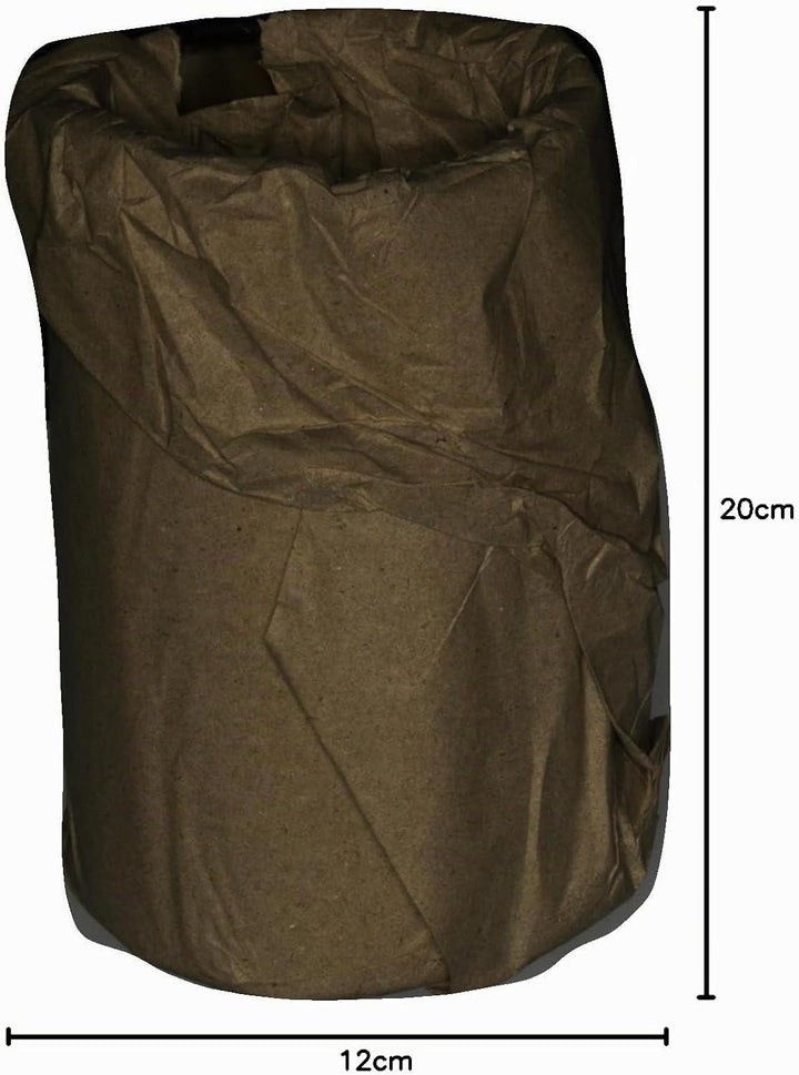 BarCraft Weinkühler, doppelwandiger Edelstahl Champagnerkühler, 12 x 20cm, gehämmertes Finish, Silbe
