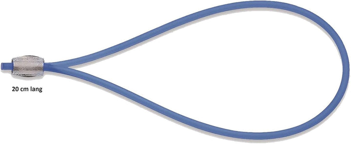 Giesser Schlingen-Rippenzieher - Rippenauslöser mit Perlon-Schlaufe & 5 Ersatzsaiten je 20 cm - zum