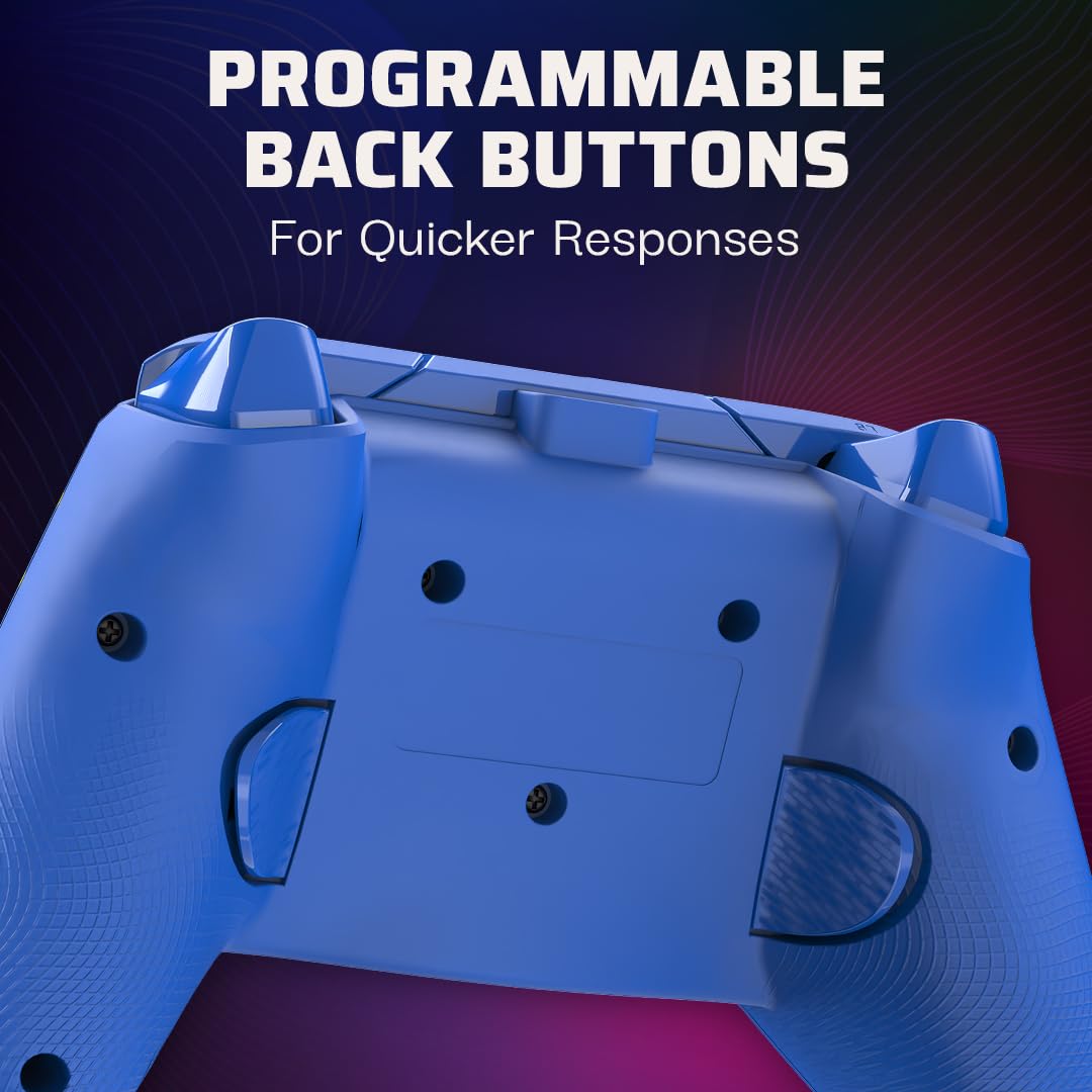 PDP Xbox Afterglow Wave Wired Controller Blue