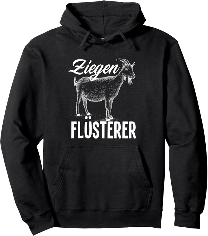 Ziegen Flüsterer Lustiges Ziegen Pullover Hoodie