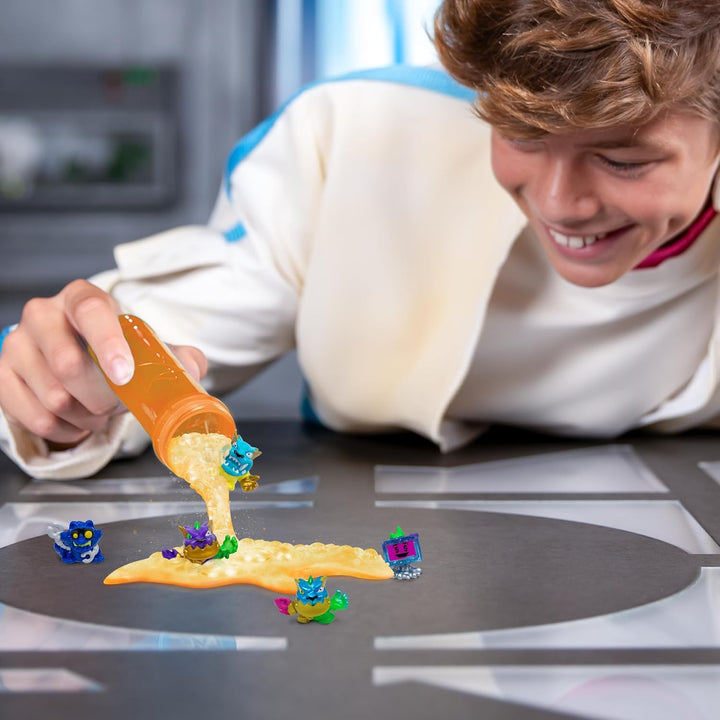 MrBeast Lab Swarms, Atomic-Serie, Labor-Packung, Experimentieren, Wasser hinzufügen, Reagenzglas sch