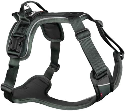 Non-stop dogwear Ramble Harness |Green| Führ und Alltagsgeschirr, Grösse:S