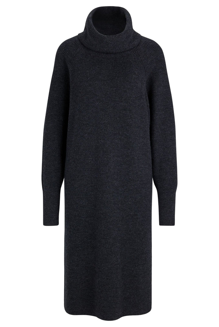 BOSS Damen C_folibia Dress XS Open Grey, XS Open Grey