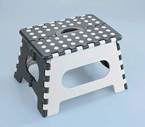 Maximex Klapphocker Secura - extrem belastbar bis 350 kg, Polypropylen, 35 x 22 x 27 cm, Mehrfarbig