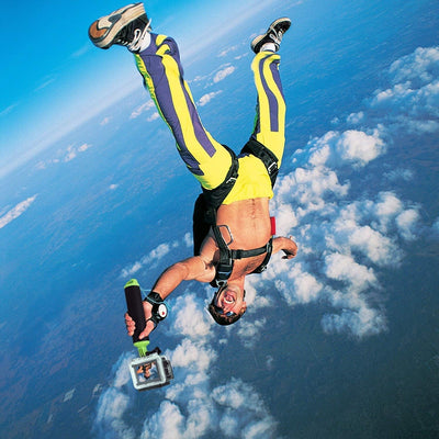 WOLFANG Schwimmer Handgriff Action Cam Unterwasser Handgriff, Floating Hand Grip Einbeinstativ Tauch
