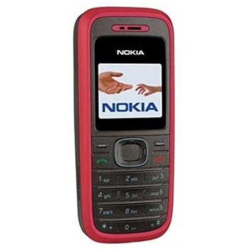 Nokia 1208 red (Farbdisplay, Organizer, Spiele) Handy, red