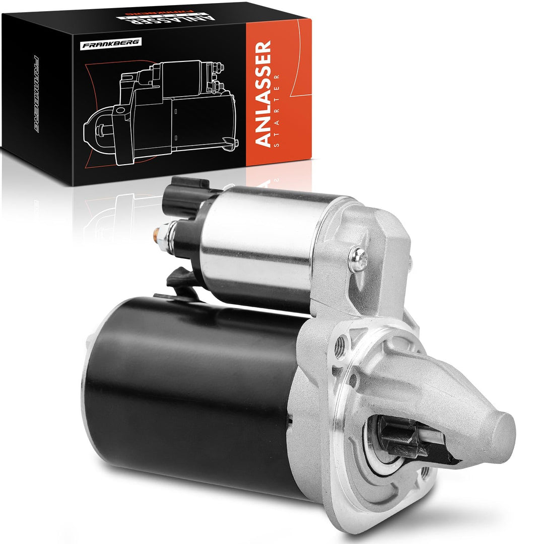 Frankberg Anlasser Starter 0.85KW Kompatibel mit i20 1.4L 2008-2015 i30 1.4L 1.6L 2011-2016 i40 Elan