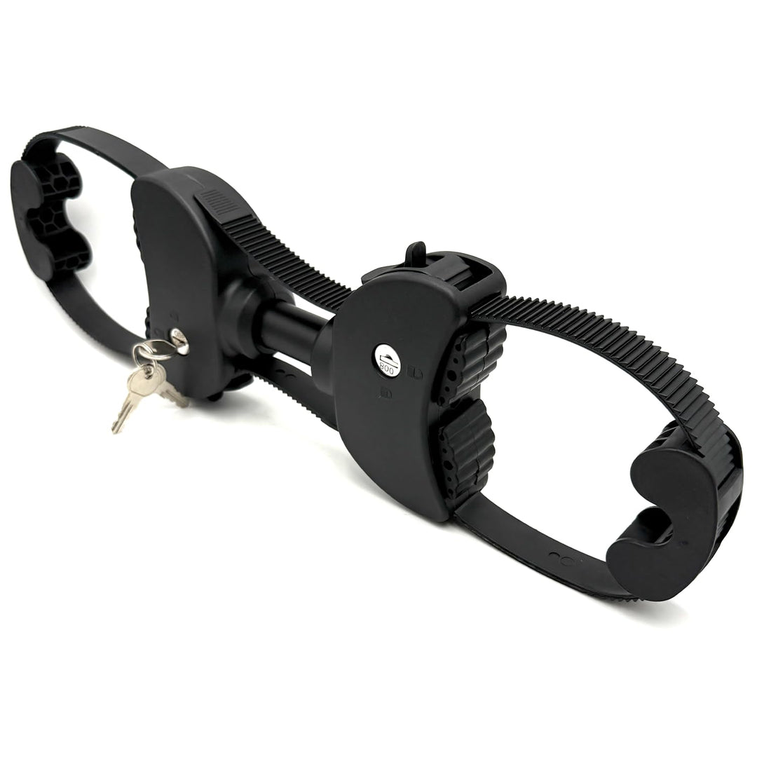 TEOV Beidseitig Rahmenhalter für Fahrradträger Länge 20CM, Verstellbarer Strap-Rahmenhalter für E-Bi
