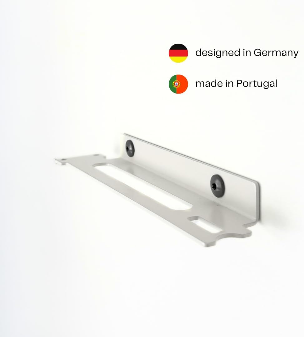 Wandhalter für Fritz!Box 4060 aus Metall, stabil und platzsparend, Wandmontage, Halterung für Fritz-