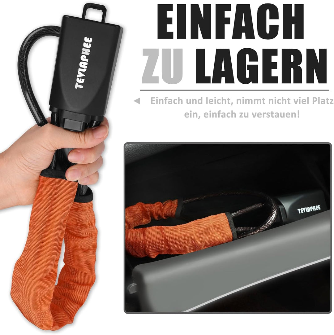 Tevlaphee Lenkradkralle, Lenkradschloss für Auto, Diebstahlsicherung Auto, Diebstahlsicherungen vom