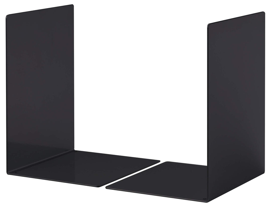 Durable 324410 Buchstütze L, Set mit 2 Stück, schwarz Gross Schwarz, Gross Schwarz