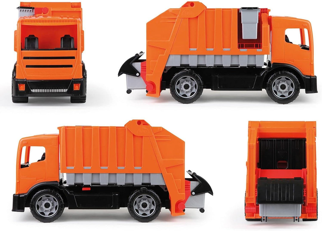 LENA 02166 Starke Riesen Müllwagen, Giga Trucks Müllfahrzeug ca. 72 cm, robuster Müll LKW mit 2 Achs