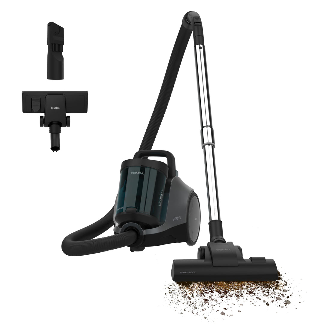 Cecotec Bodenstaubsauger Conga Rockstar Cyclonic Pro. 900 W, 19 kPa, 2,5 L Behälter, Leistungsregler