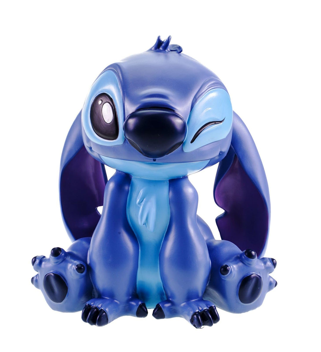 Gartenfigur Stitch - Disney's frecher Lilo & Stitch Alien zum Verlieben Sitzend - mit Ohren unten (2