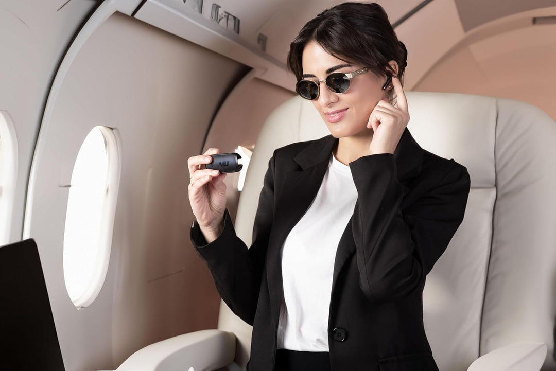 adj NOVEL EARPHONES BLUETOOTH 5.2 AKTIVE Geräuschunterdrückung (schwarz)