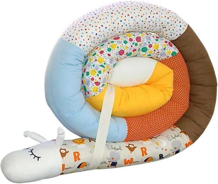 Generisch Bettschnecke/Bettschlange XXL (Motiv Marienkäfer) Länge 250cm**personalisierbar**Seitensch