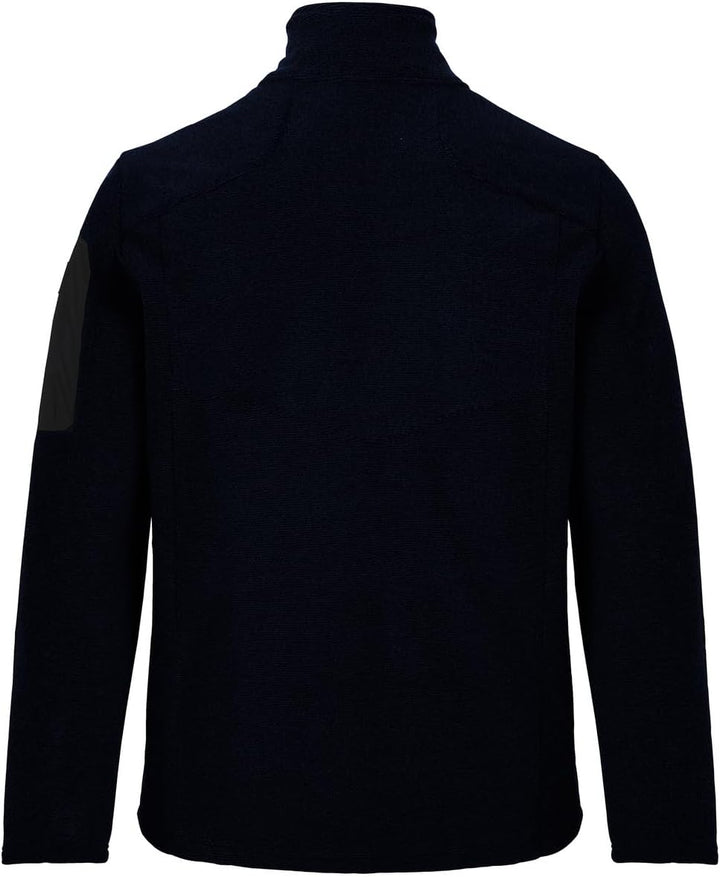 Killtec Herren Kow 28 Mn Kntflc Jckt Strickfleecejacke mit Stehkragen S Marine, S Marine