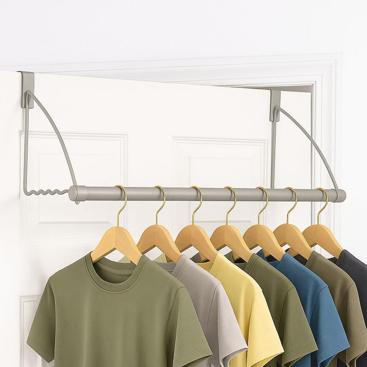 Hold N Storage Türgarderobe für die Tür, Kleider-Organizer und Tür-Aufhänger für Kleidung oder Handt